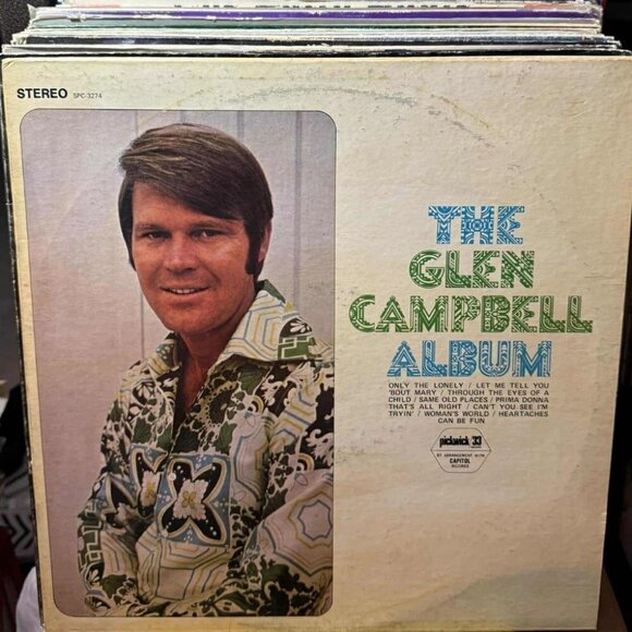 Glen Campbell – The Glen Campbell Album Vinyl 33RPM VG+ AB114 - Picture 1 of 2